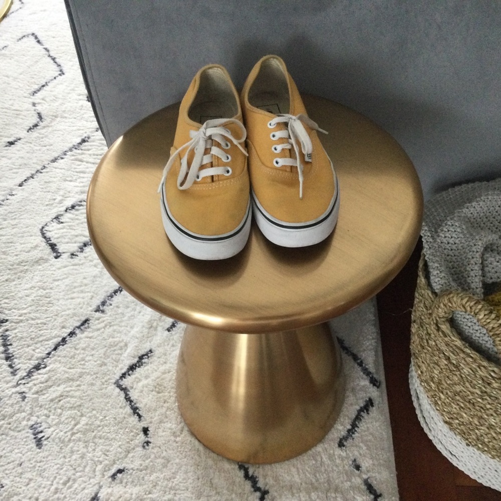 VANS Classic sneakers Yellow Women Size 6.5 Men Size 5.0 - Picture 1 of 7